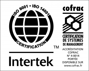 Certification ISO 9001 - 14001
